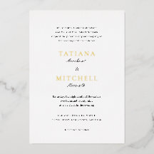 Tatiana Classic Elegant Huwelijk