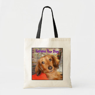 Tatiana De kleine Canvas tas van de Dog