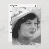 Tatiana, dochter tsaar van Russisch Briefkaart (Voorkant / Achterkant)