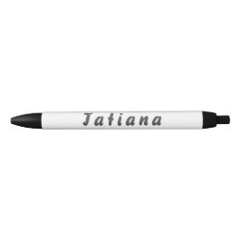 Tatiana Kugelschreiber Zwarte Inkt Pen