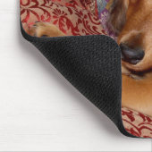 Tatiana The Dog - Deel wat glimlach Mousepad Muismat (Hoek)