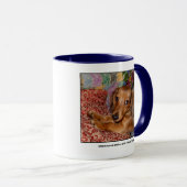 Tatiana The Dog deelt wat glimlachte Mok (Voorkant rechts)