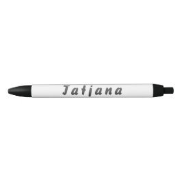 Tatjana Kugelschreiber Zwarte Inkt Pen