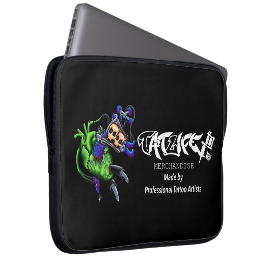 Tatlife Anatomical-Machine Electronics Laptoptas Laptop Sleeve (Voorkant Rechts)