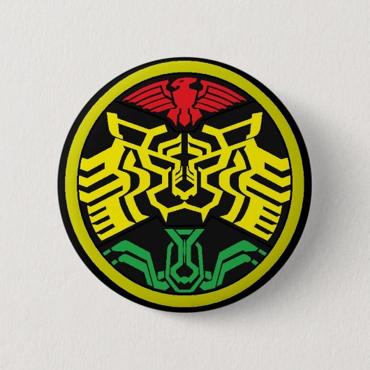 TaToBa Kamenrider OOOs Pin Ronde Button 5,7 Cm (Voorkant)