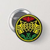 TaToBa Kamenrider OOOs Pin Ronde Button 5,7 Cm (Voorkant /achterkant)