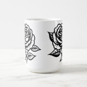 Tatoeage Flash Art Roos Magische Mok (Midden)