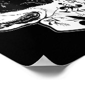 Tatoeage Franse Bulldog Tank Top Poster (Hoek)