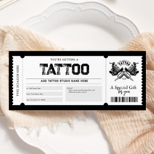 Tatoeage Get Inked Cadeaubon Kaart