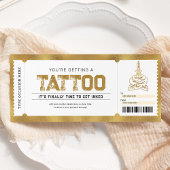 Tatoeage Get Inked Gold Cadeaubon Kaart