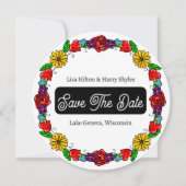 Tatoeage Graffiti Kunststijl Trouw  Bewaar de Datu Kaart (Achterkant)