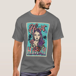 Tatoeage Haiwaii Hart T-shirt