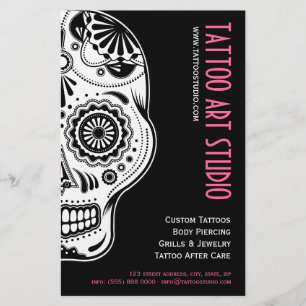 Tatoeage Kunststudio Flyer