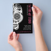 Tatoeage Kunststudio Flyer (Hand)