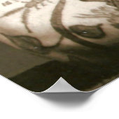 Tatoeage met parels, Victoriaans Poster (Hoek)