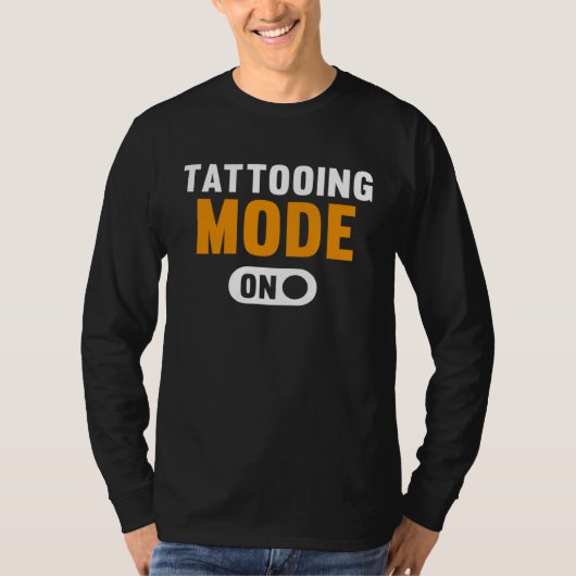 Tatoeage Modus aan T-shirt (Voorkant)