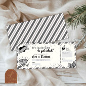 Tatoeage Monochroom Cadeaubon