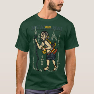 Tatoeage Muay Thai Sak Yant Hermit T-shirt