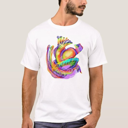 Tatoeage old school Pride T-shirt (Voorkant)