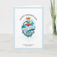 Tatoeage Papa Anker | Vaderdag kaart