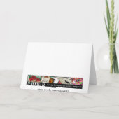 Tatoeage Roos Dank Je Bedankkaart (Achterkant)