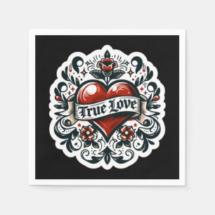 Tatoeage Sticker Huwelijk Verloving Echte Liefde H Servet