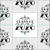 Tatoeage Stijl Klas van 2026 Afstuderen Stof (Delen)