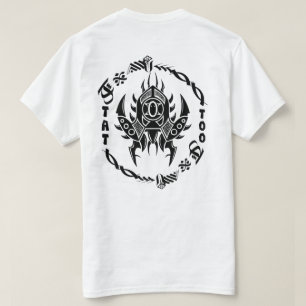 Tatoeage T-Shirt met Tribal Motief