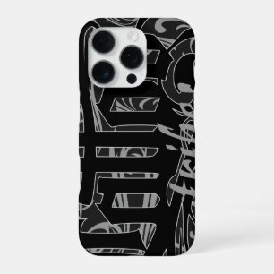 Tatoeage Tribal Chicano stijl iPhone 16 Pro Hoesje