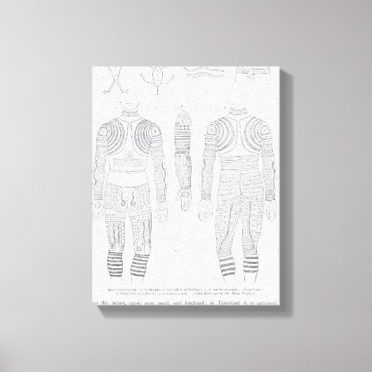 Tatoeage van Igorrote Canvas Afdruk (Voorkant)