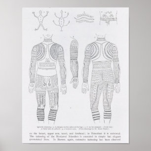 Tatoeage van Igorrote Poster