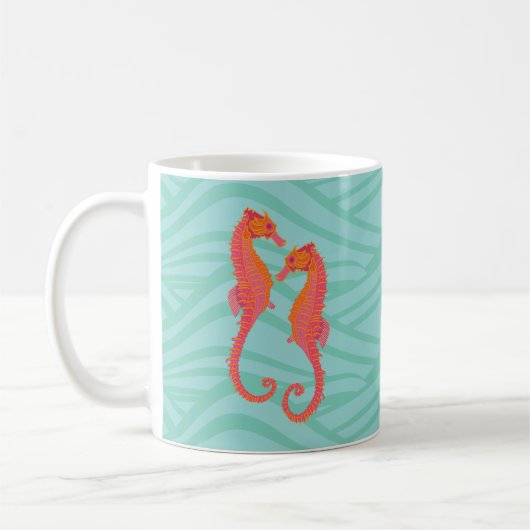Tatoeage Zeepaarden Koffiemok (Links)