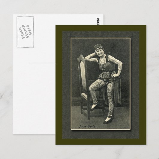  tatoeagekaart of Briefkaart (Voorkant / Achterkant)