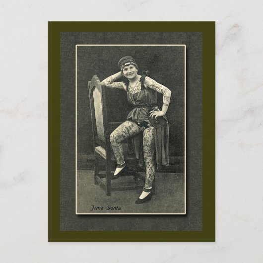  tatoeagekaart of Briefkaart (Voorkant)