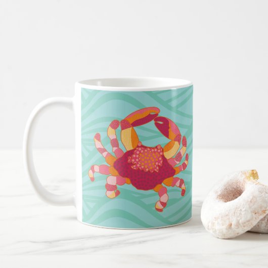 Tatoeagekrab Koffiemok (Met donut)