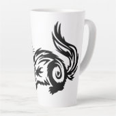 Tatoeageontwerp voor een tribale fret latte mok (Rechterhoek)