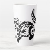 Tatoeageontwerp voor een tribale fret latte mok (Voorkant)