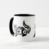 Tatoeageontwerp voor stamfrett mok (Voorkant links)