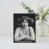 Tatoeages Vrouwen foto van Postca Briefkaart (Staand voorkant)