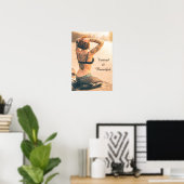 Tatoeëerd en prachtig Poster (Thuiskantoor)
