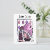 Tatoo Easter Briefkaart (Staand voorkant)