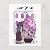 Tatoo Easter Briefkaart (Voorkant)