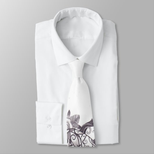 tatoo skull stropdas (Gebonden)