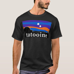 Tatooine - Retro Pop Cultuur Ontwerp T-shirt