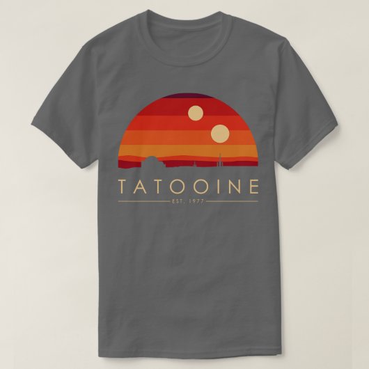 Tatooine T-shirt (Design voorkant)