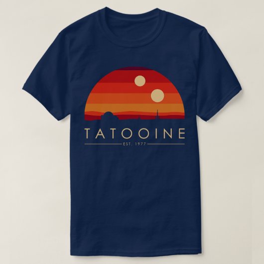Tatooine T-shirt (Design voorkant)
