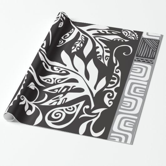 Tatou Glossy Wrapping Paper, 30"x6" Cadeaupapier (Uitgerold)