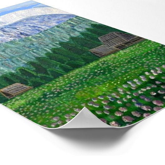 Tatra bergen Polen Poster (Hoek)