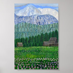 Tatra bergen Polen Poster