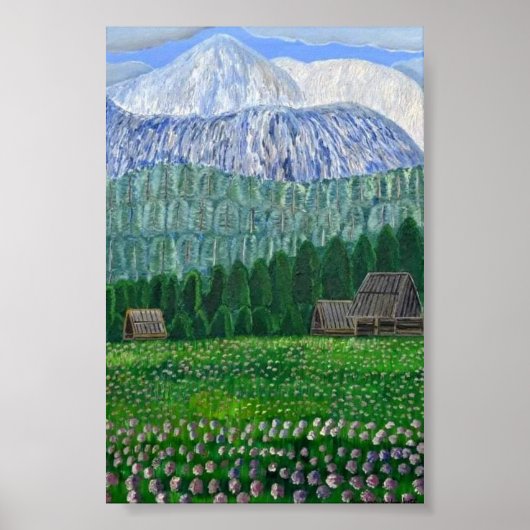 Tatra bergen Polen Poster (Voorkant)